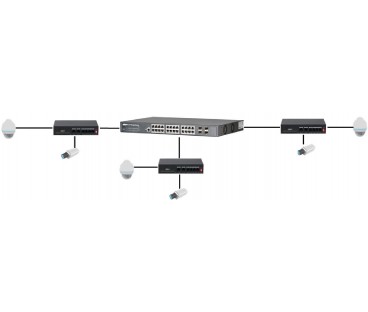 SWITCH DAHUA PFS3006-4ET-36