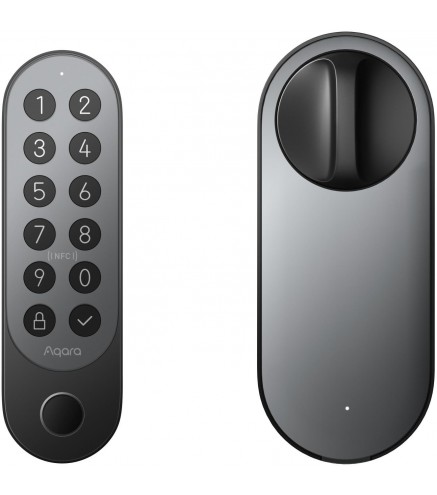 Aqara Smart Lock U200 Kit Czarny | Inteligentny zamek do drzwi |
