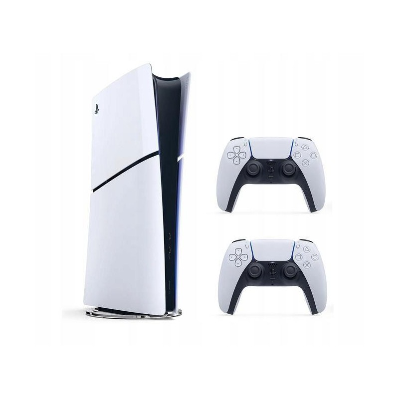 Konsola Sony PlayStation 5 Digital 825GB + 2x kontrolery DualSense 5