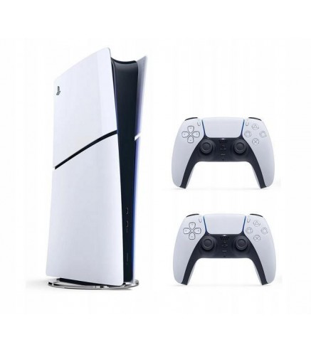Konsola Sony PlayStation 5 Digital 825GB + 2x kontrolery DualSense 5