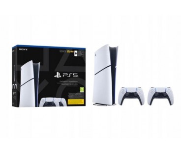Konsola Sony PlayStation 5 Digital 825GB + 2x kontrolery DualSense 5