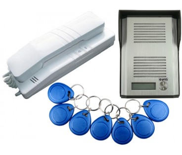 Domofon EURA ADP-41A3 1-rodzinny z czytnikiem RFID (RL-3203ID)