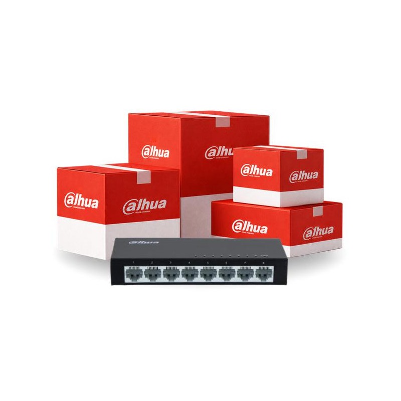 Switch Dahua SF1008 Opakowanie zbiorcze 2 szt