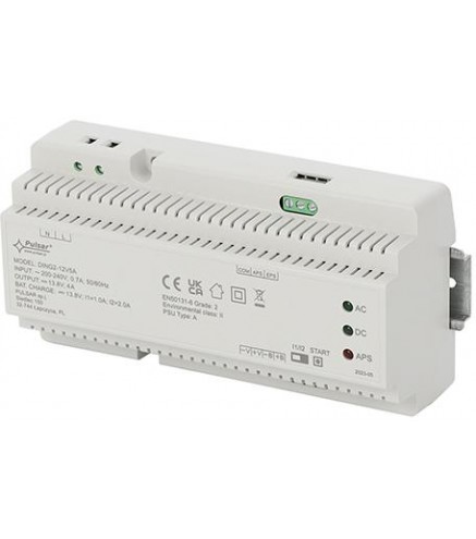 Zasilacz buforowy impulsowy na szynę DIN Grade 2 DING2-12V5A 13,8V 5A