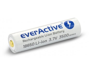 Akumulator 18650 Li-Ion 3,7V everActive 3500mAh (1 szt.) micro-USB z zabezpieczeniem
