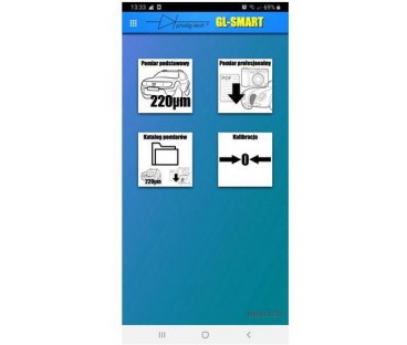 MIERNIK GRUBOŚCI LAKIERU GL-PRO-SMART-FAZ