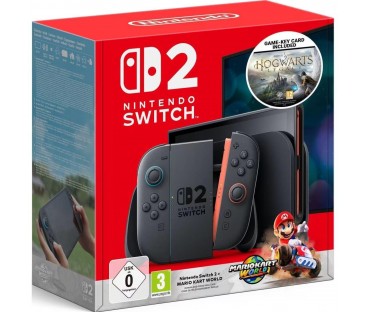Konsola do gier NINTENDO Switch 2 + 2 gry (Mario Kart World, Hogwarts Legacy)