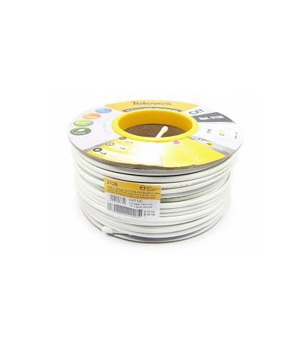 PRZEWÓD KONCENTRYCZNY TELEVES CXT 1.02 CU 79% PVC ref. 2128 - 1m (wewnętrzny)
