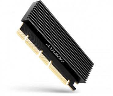 Adapter Axagon PCEM2-XS PCIe x16, M.2 NVMe, chłodnica