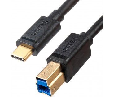 Unitek kabel do drukarki USB-C na USB-B USB 3.0 2m