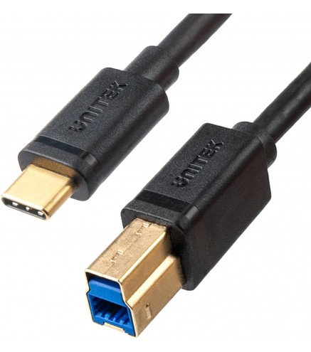Unitek kabel do drukarki USB-C na USB-B USB 3.0 2m