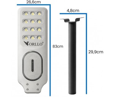 Lampa Solarna Orllo 400W Z Uchwytem