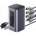 Stacja dokująca HUB Baseus NU1 Air Spacemate 12w1 USB-C / 2x HDMI 2x USB-C 2x USB-A RJ45 SD microSD