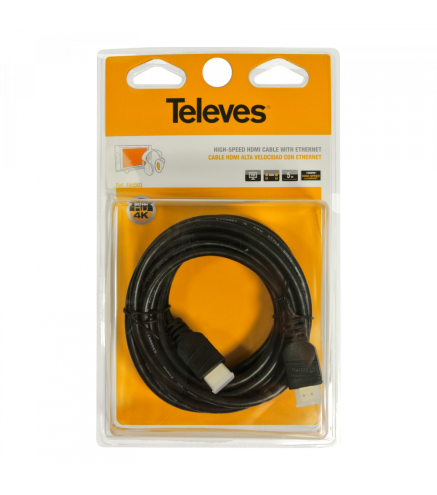 Kabel HDMI 2.0 Televes ref. 494501 1,5m 4K