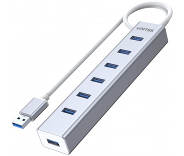 Unitek Y-3090 hub 7x USB 3.0 z zasilaczem