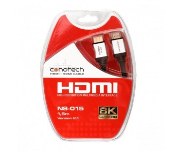 Kabel HDMI Conotech NS-015 8K ver. 2.1 - 1,5m