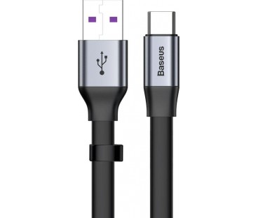 Baseus Simple płaski kabel przewód USB / USB Typ C SuperCharge 5A 40W Quick Charge 3.0 QC 3.0 23cm