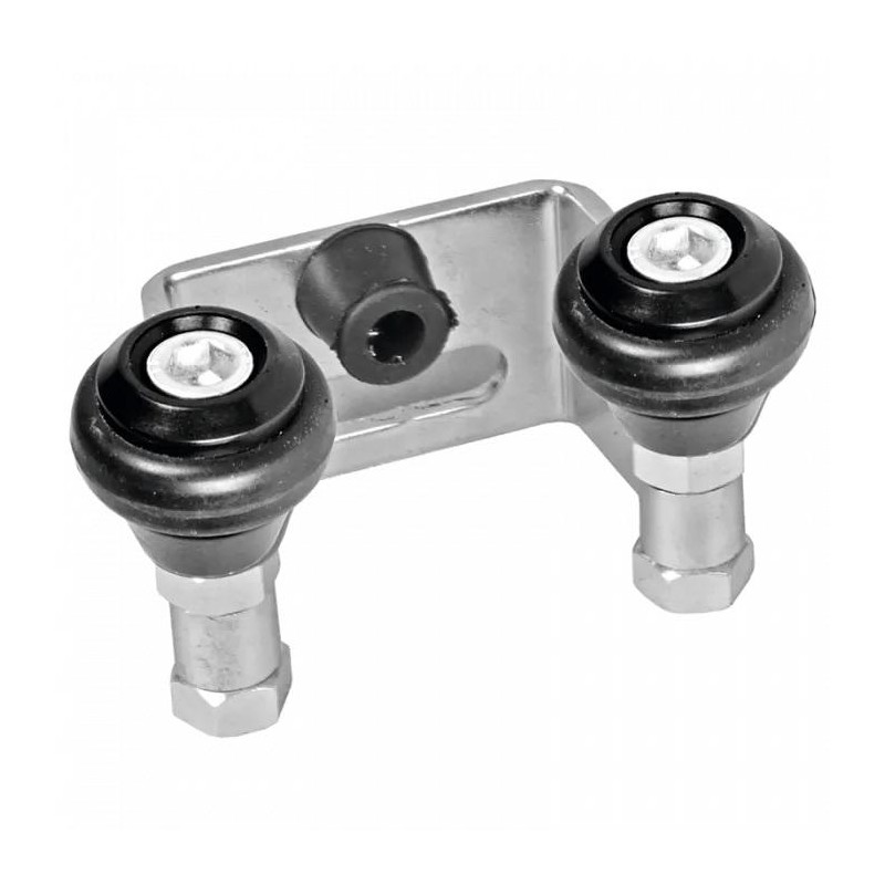 Uchwyt PSG 60.022 42mm górny do bram przesuwnych (2 rolki) Uchwyt PSG 60.022 42mm górny do bram przesuwnych (2 rolki)