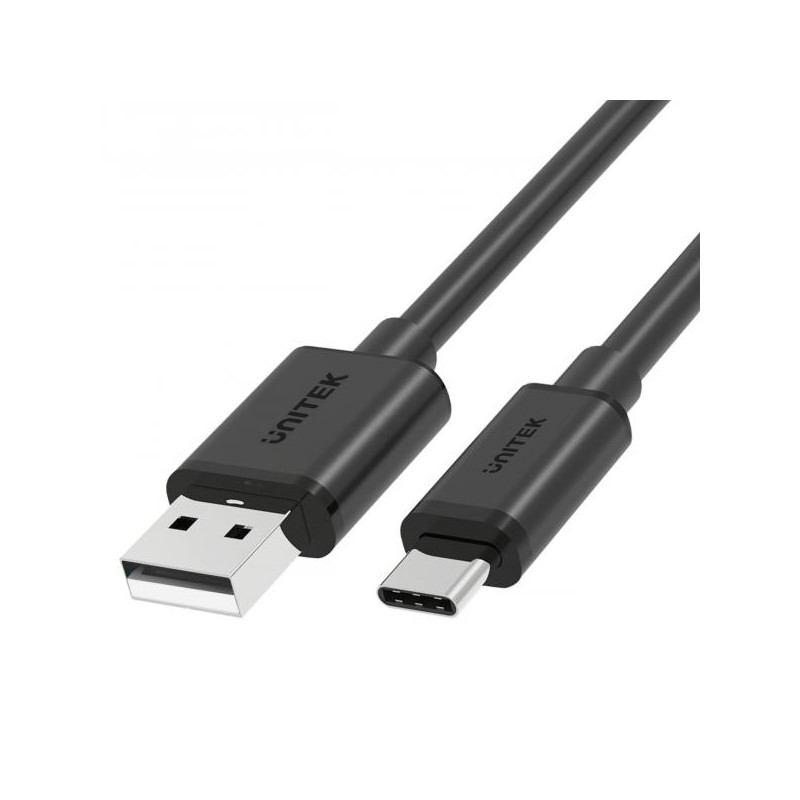 Unitek przewód USB-A 2.0 - USB-C 1,5m C14067BK