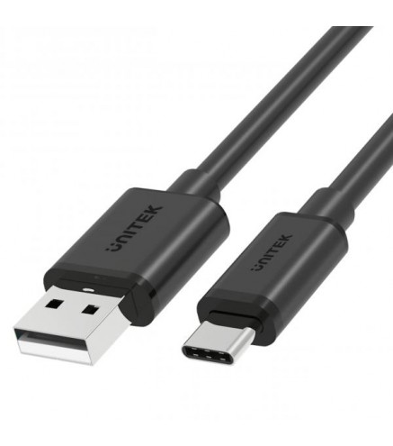 Unitek przewód USB-A 2.0 - USB-C 2m C14068BK