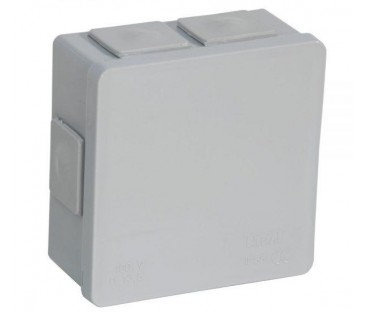Puszka natynkowa pusta 6 wlotów VIPLAST VP-02 klik SZARA IP55 86x86x40mm 002-03
