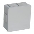 Puszka natynkowa pusta 6 wlotów VIPLAST VP-02 klik SZARA IP55 86x86x40mm 002-03