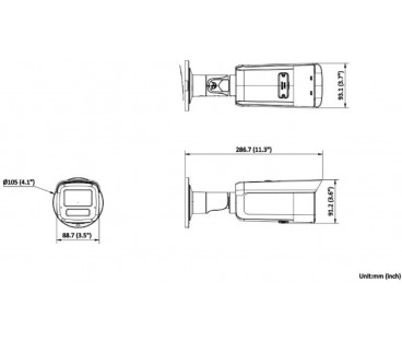 KAMERA IP HIKVISION DS-2CD2T63G2-2LI(2.8mm)
