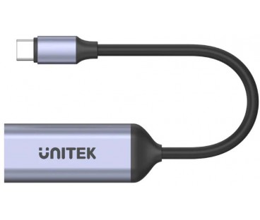 Unitek Adapter USB-C na HDMI 2.1 (8K 60Hz) szary 15cm V1416B