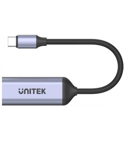 Unitek Adapter USB-C na HDMI 2.1 (8K 60Hz) szary 15cm V1416B