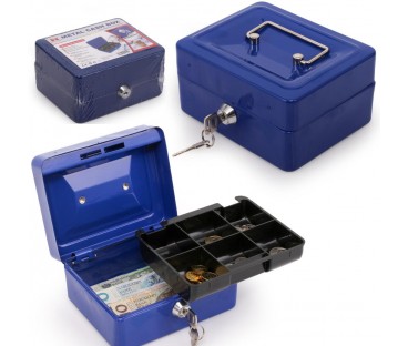 Kasetka metalowa RED EAGLE BOX-150 na pieniądze