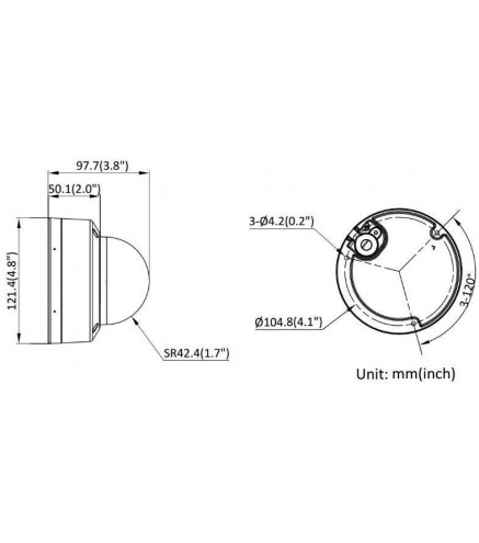 KAMERA IP HIKVISION DS-2CD1143G2-LIU 2.8mm PL