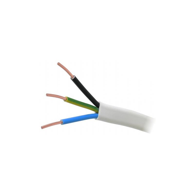 Przewód elektryczny drut płaski YDYp 450/750V 3x1,5mm2 100m MERCOR