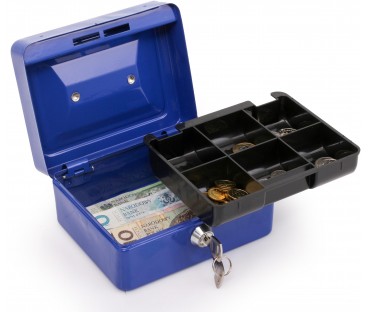 Kasetka metalowa RED EAGLE BOX-150 na pieniądze