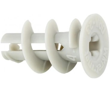 KOŁEK NYLONOWY W-DRN-23 DO MOCOWANIA W PŁYTACH KARTONOWO-GIPSOWYCH TYPU DRIVA 50szt. WOREK