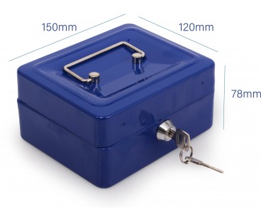 Kasetka metalowa RED EAGLE BOX-150 na pieniądze