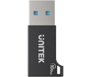 Unitek Adapter USB-A do USB-C 10Gbps czarny