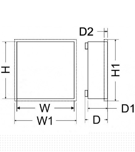 OBUDOWA ALARMOWA Pulsar AWO000/CA-4,5,6