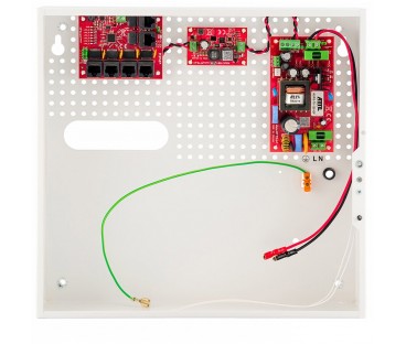 SWITCH POE 5-PORTOWY Z ZASILANIEM BUFOROWYM ATTE IPUPS-5-11-F