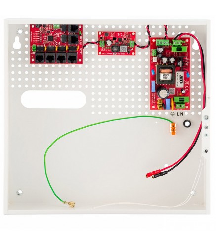 SWITCH POE 5-PORTOWY Z ZASILANIEM BUFOROWYM ATTE IPUPS-5-11-F