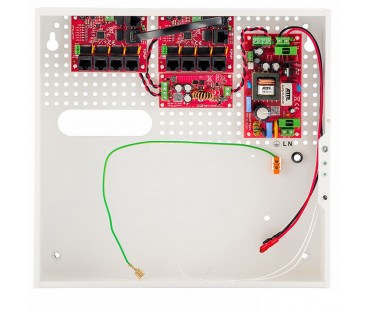 SWITCH POE 9-PORTOWY Z ZASILANIEM BUFOROWYM ATTE IPUPS-9-11-F