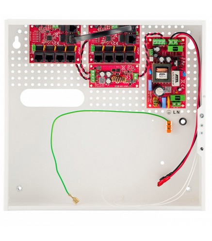 SWITCH POE 9-PORTOWY Z ZASILANIEM BUFOROWYM ATTE IPUPS-9-11-F