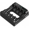 Ładowarka do akumulatorów R03 / AAA oraz R6 / AA Li-ion 1,5V / NiMH Xtar L4