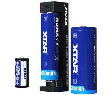Ładowarka do akumulatorów cylindrycznych Li-ion Xtar MC1 USB-C