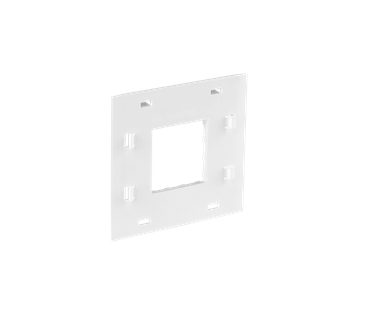 Support podwójny 2M pod gniazda do listew elektroinstalacyjnych 90x60 lub 90x40 (1szt.)