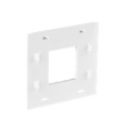 Support podwójny 2M pod gniazda do listew elektroinstalacyjnych 90x60 lub 90x40 (1szt.)