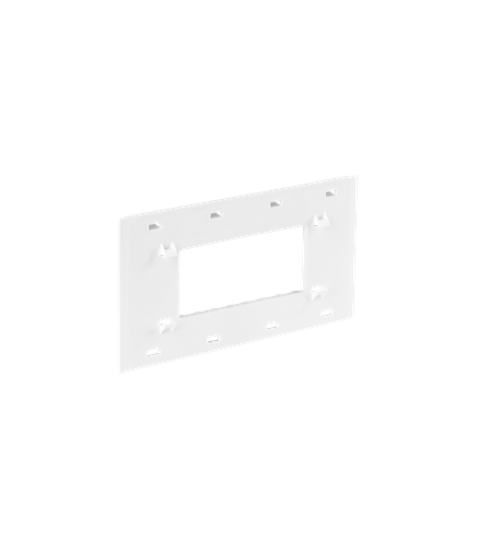 Support poczwórny 4M pod gniazda do listew elektroinstalacyjnych 90x60 lub 90x40 (1szt.)
