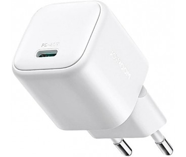 Ładowarka sieciowa Joyroom JR-TCG15 Mini 30W GaN USB-C biała