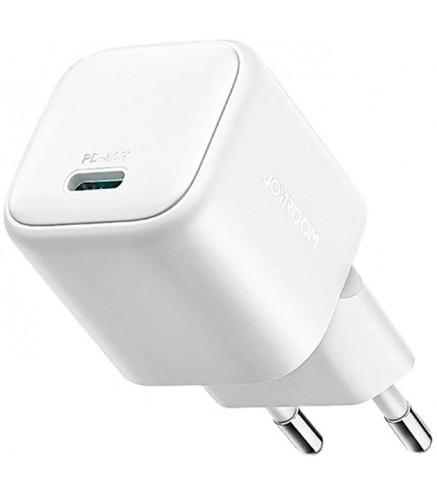 Ładowarka sieciowa Joyroom JR-TCG15 Mini 30W GaN USB-C biała