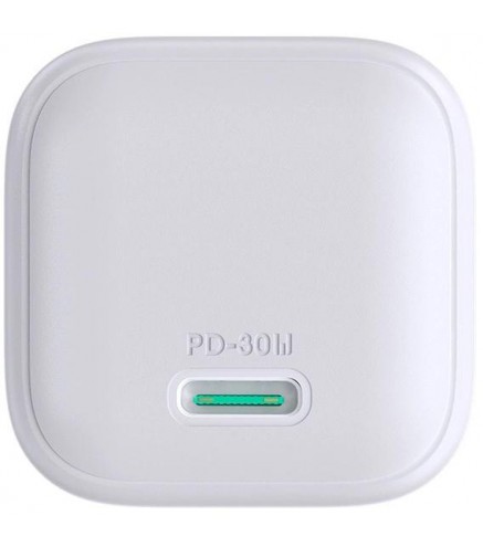 Ładowarka sieciowa Joyroom JR-TCG15 Mini 30W GaN USB-C biała