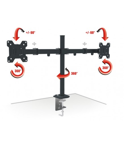 Uchwyt TV AX PIXEL TWIN 13"-27"